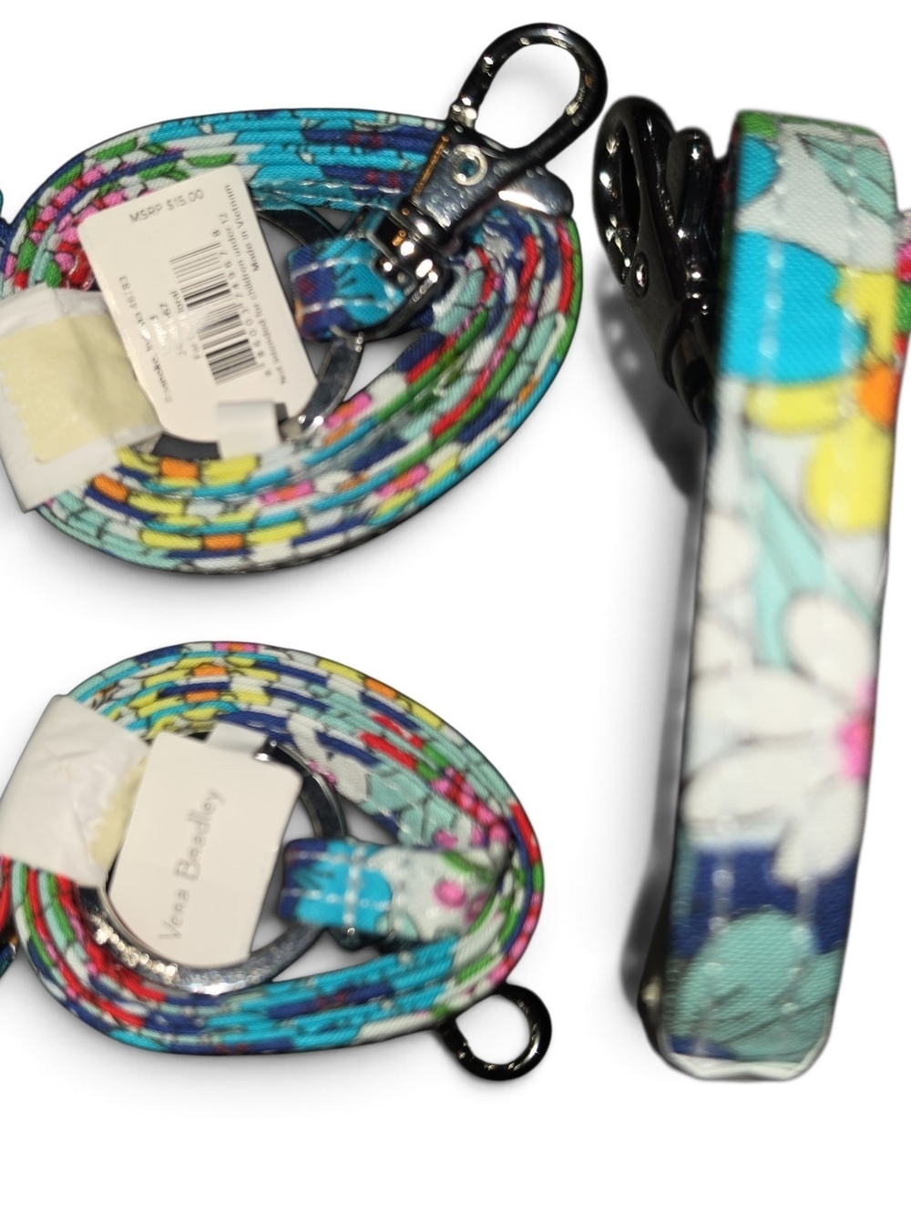 Vera Bradley "Farout Floral" Lanyard in Multicolors For Keys/Id Badge NWT